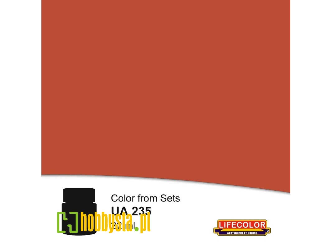 Ua235 - Rosso Minio Italiano Ral 2001 - zdjęcie 1 Ua235 - Rosso Minio Italiano Ral 2001 - zdjęcie 1