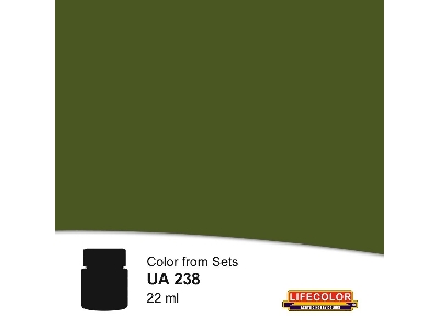 Ua238 - Soviet Armydark Olive Var Fs34096 - zdjęcie 1