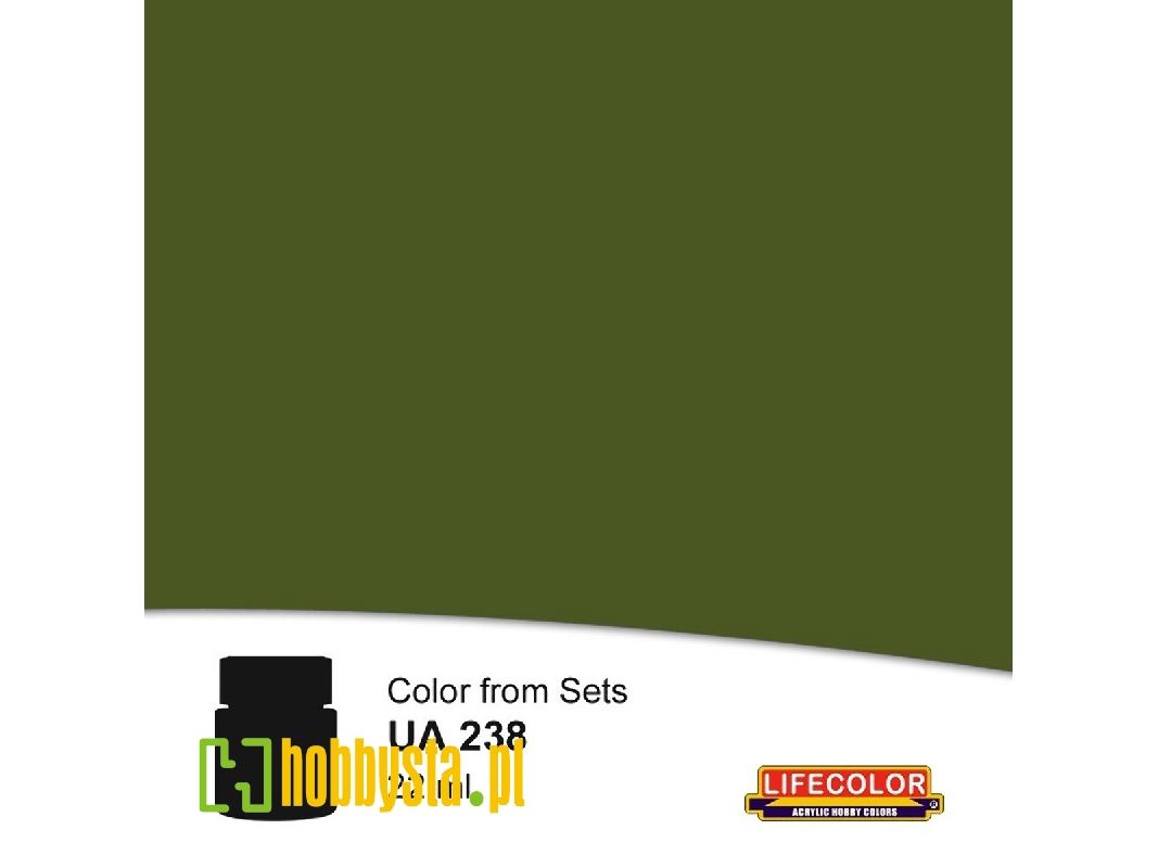 Ua238 - Soviet Armydark Olive Var Fs34096 - zdjęcie 1