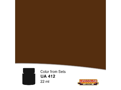 Ua412 - German Uniforms Extra Dark Brown - zdjęcie 1