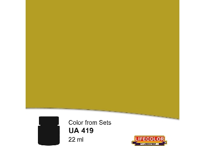 Ua419 - Us Army Uniforms Olive Drablight Mustard - zdjęcie 1