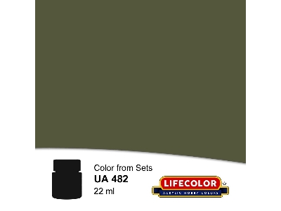 Ua482 - Us Army Uniforms Og 107 Dark Variant Matt - zdjęcie 1