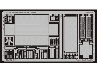  Pz. III with sIG33 1/35 - Dragon - blaszki - zdjęcie 2
