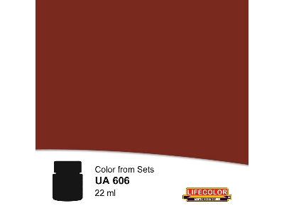 Ua606 - Kriegsmarine Schiffsbodenfarbe Rot 5 - zdjęcie 1