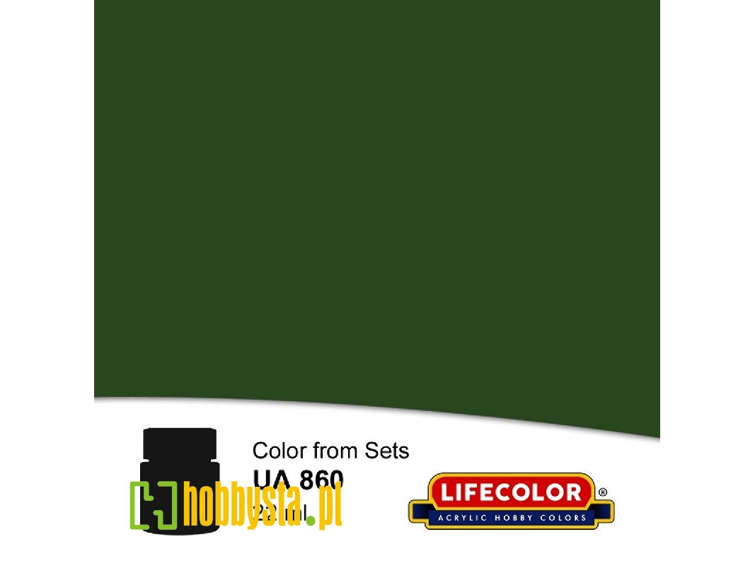 Ua860 - Verde Vagone Satin - zdjęcie 1 Ua860 - Verde Vagone Satin - zdjęcie 1