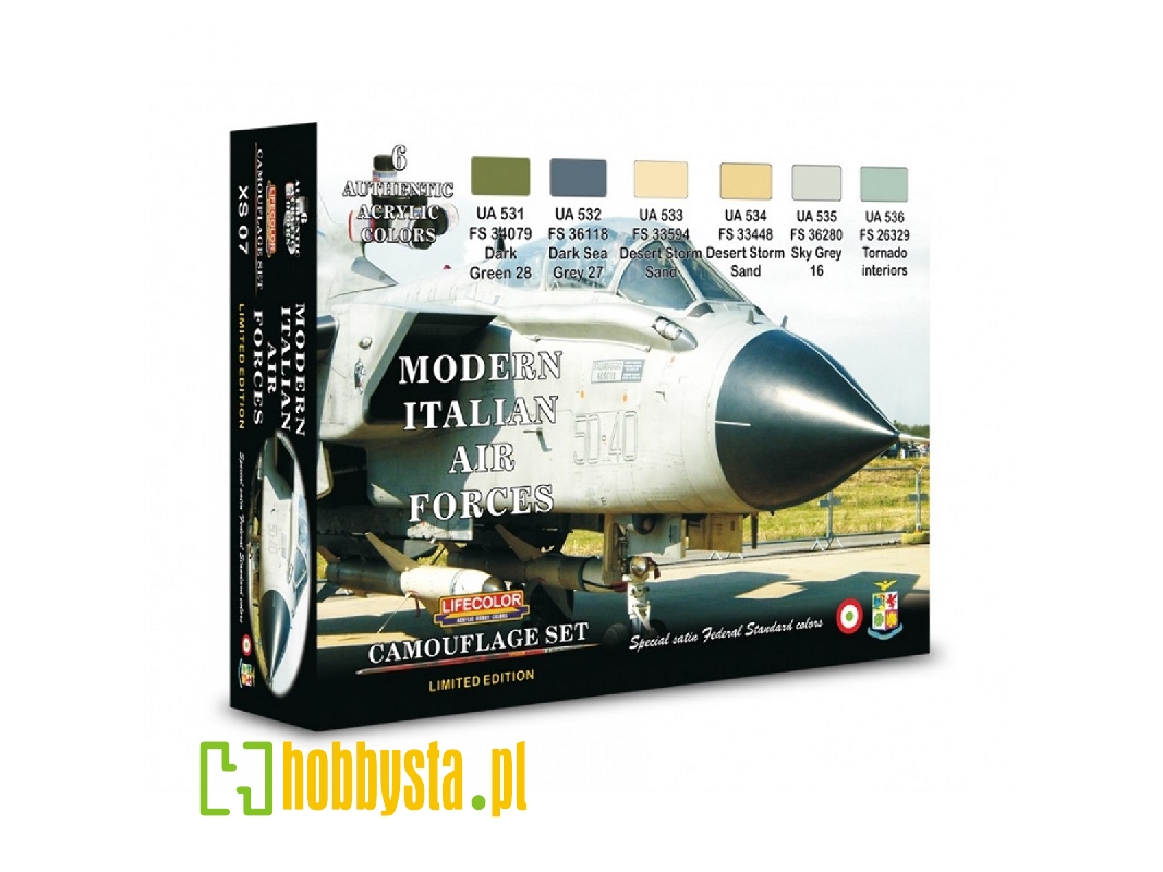 Xs07 - Modern Italian Air Force Set - zdjęcie 1 Xs07 - Modern Italian Air Force Set - zdjęcie 1