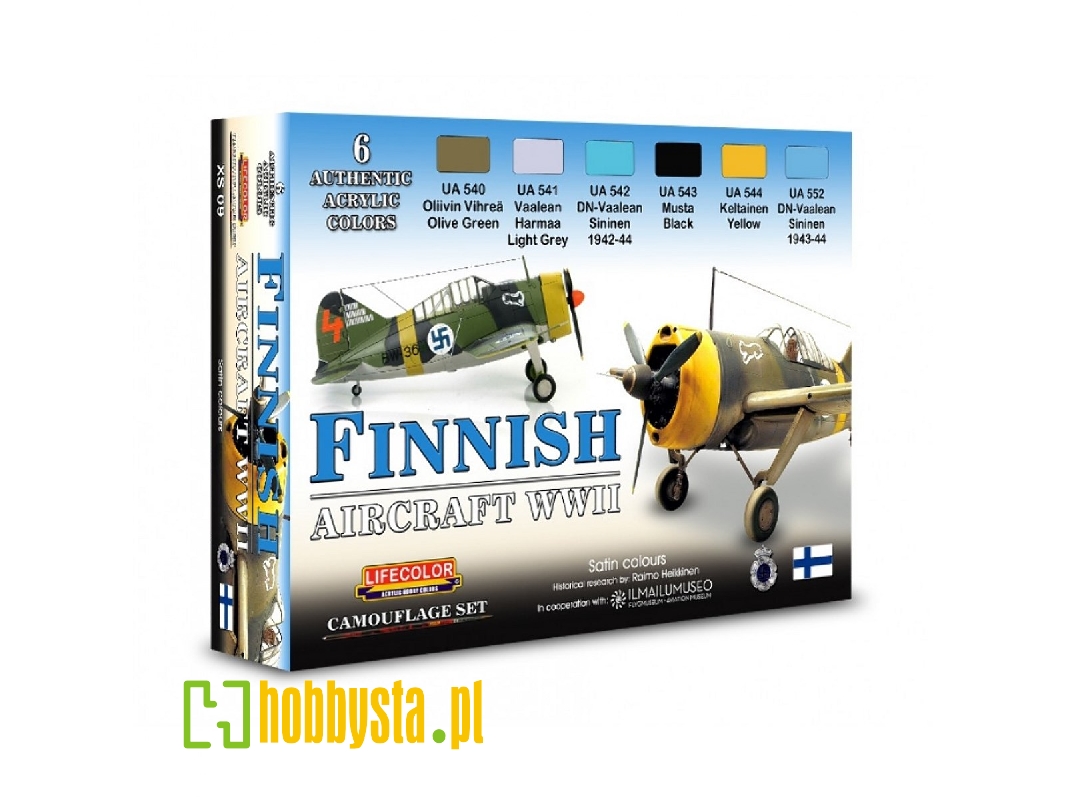 Xs09 - Finnish Wwii Aircrafts Set - zdjęcie 1 Xs09 - Finnish Wwii Aircrafts Set - zdjęcie 1
