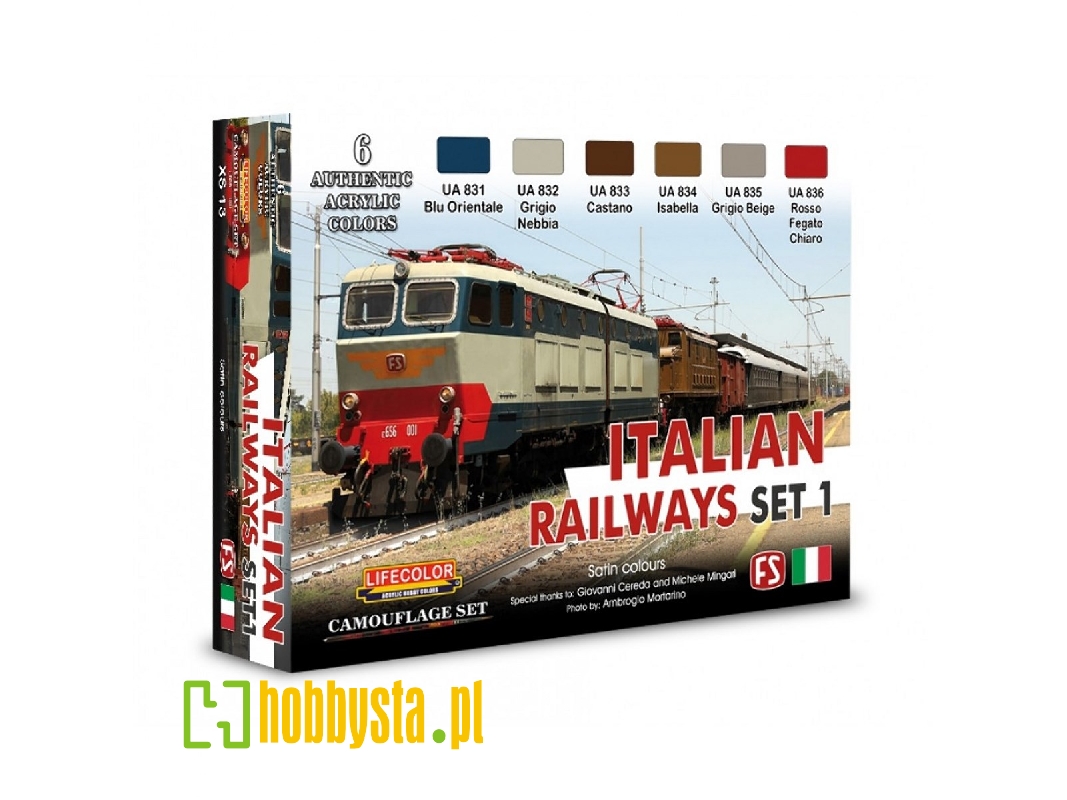 Xs13 - Italian Railways Set 1 - zdjęcie 1 Xs13 - Italian Railways Set 1 - zdjęcie 1