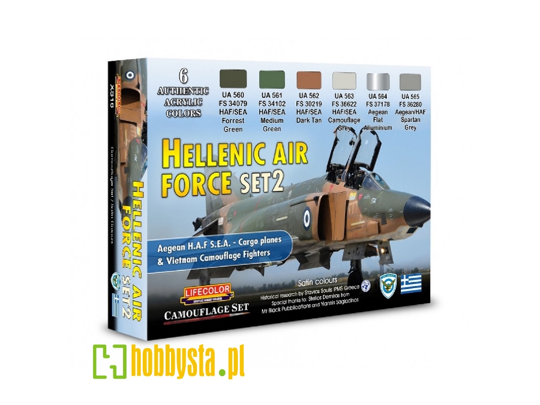 Xs16 - Hellenic Air Force Set 2 - zdjęcie 1 Xs16 - Hellenic Air Force Set 2 - zdjęcie 1