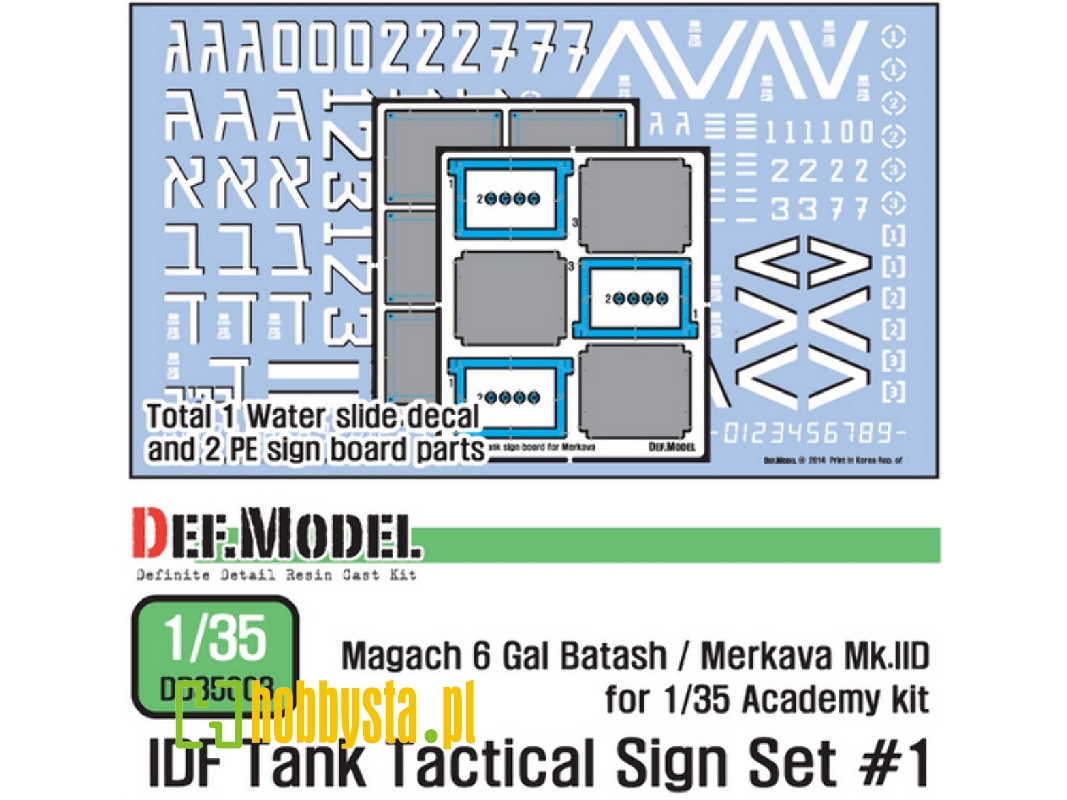 Idf Tank Tactical Sign Decal Set - zdjęcie 1 Idf Tank Tactical Sign Decal Set - zdjęcie 1