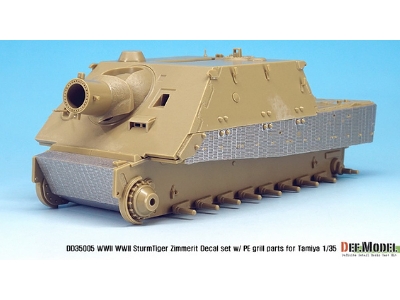 Wwii Sturmtiger Zimmerit Decal Set - zdjęcie 4