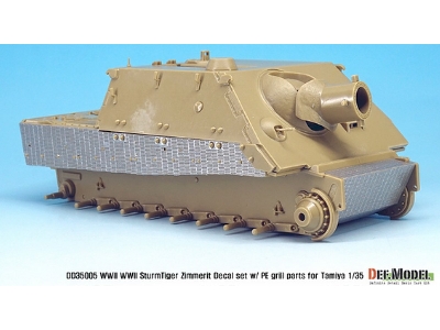 Wwii Sturmtiger Zimmerit Decal Set - zdjęcie 5