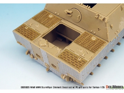 Wwii Sturmtiger Zimmerit Decal Set - zdjęcie 6