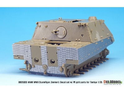 Wwii Sturmtiger Zimmerit Decal Set - zdjęcie 7
