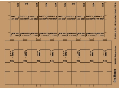 Wwii Us Wooden Ration Box Letter Decal Set - zdjęcie 2