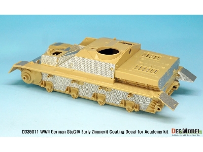 Wwii Stug Iv Early Zimmerit Decal Set (Academy New) - zdjęcie 5
