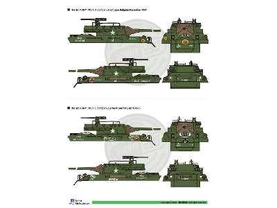 Wwii Us M18 Hellcat 705td Set - zdjęcie 6