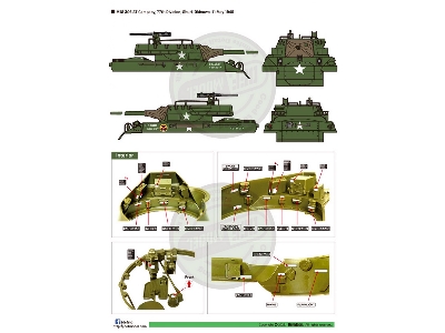 Wwii Us M18 Hellcat 705td Set - zdjęcie 7