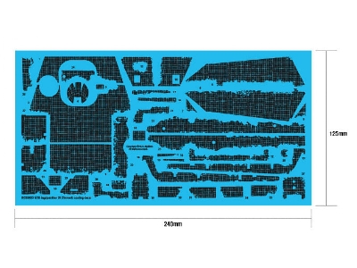 Wwii Jagdpanther G1 Zimmerit Decal Set - zdjęcie 2