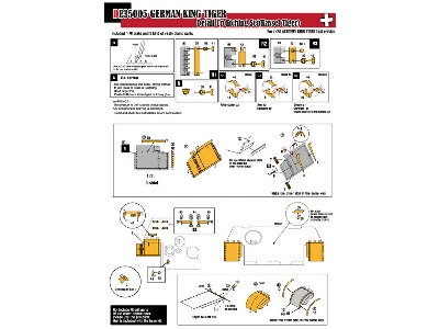 King Tiger Kassel Ver. Pe Set (For Academy 1/35) - zdjęcie 4