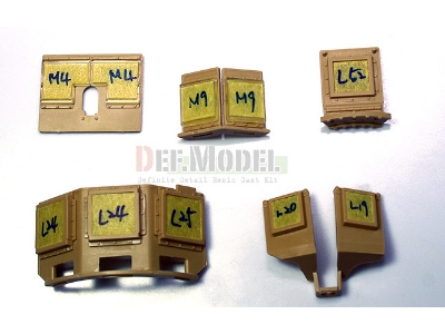 M1a2 Tusk Basic Pe Set With Mask Seal (For Tamiya 1/35) - zdjęcie 15