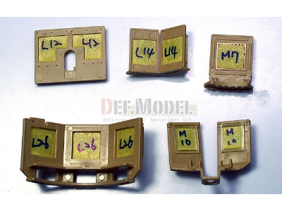 M1a2 Tusk Basic Pe Set With Mask Seal (For Tamiya 1/35) - zdjęcie 16