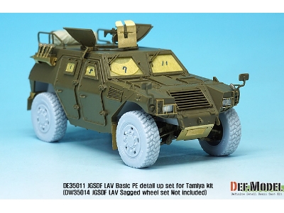 Jgsdf Light Amoured Vehicle Pe Detail Up Set (For Tamiya 1/35) - zdjęcie 2