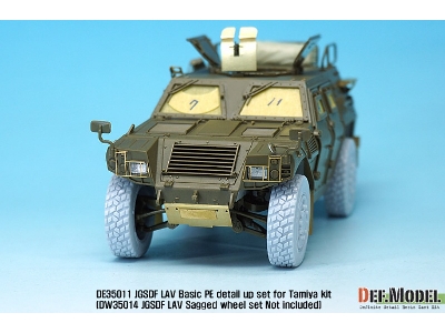 Jgsdf Light Amoured Vehicle Pe Detail Up Set (For Tamiya 1/35) - zdjęcie 3