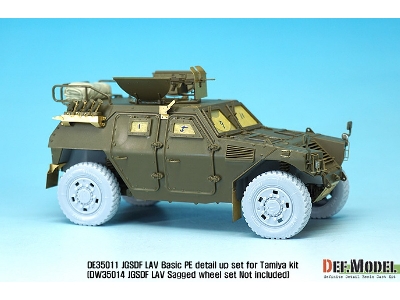 Jgsdf Light Amoured Vehicle Pe Detail Up Set (For Tamiya 1/35) - zdjęcie 4