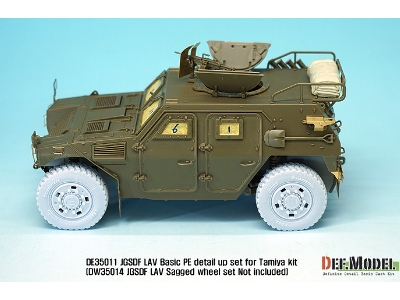 Jgsdf Light Amoured Vehicle Pe Detail Up Set (For Tamiya 1/35) - zdjęcie 5