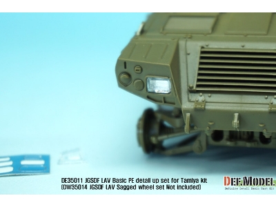 Jgsdf Light Amoured Vehicle Pe Detail Up Set (For Tamiya 1/35) - zdjęcie 9
