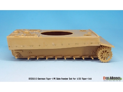Tiger-1 Pe Side Fenders Set (For Academy/Tamiya/Zvezda 1/35) - zdjęcie 4