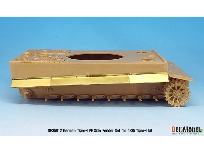 Tiger-1 Pe Side Fenders Set (For Academy/Tamiya/Zvezda 1/35) - zdjęcie 5