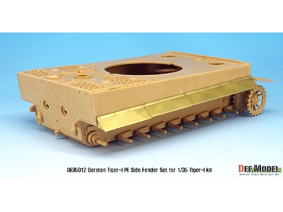 Tiger-1 Pe Side Fenders Set (For Academy/Tamiya/Zvezda 1/35) - zdjęcie 6