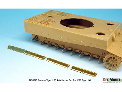 Tiger-1 Pe Side Fenders Set (For Academy/Tamiya/Zvezda 1/35) - zdjęcie 7