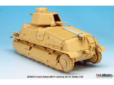 French Somua S35 Pe Basic Detail Up Set (For Tamiya 1/35) - zdjęcie 4