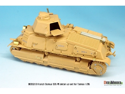 French Somua S35 Pe Basic Detail Up Set (For Tamiya 1/35) - zdjęcie 7