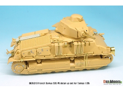 French Somua S35 Pe Basic Detail Up Set (For Tamiya 1/35) - zdjęcie 8