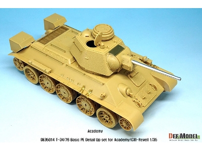 T-34/76 Pe Basic Detail Up Set (For Academy/Icm-revell 1/35) - zdjęcie 5