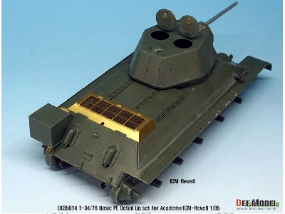 T-34/76 Pe Basic Detail Up Set (For Academy/Icm-revell 1/35) - zdjęcie 7