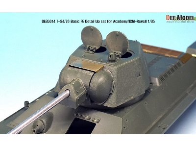 T-34/76 Pe Basic Detail Up Set (For Academy/Icm-revell 1/35) - zdjęcie 12