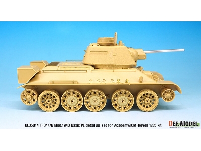 T-34/76 Pe Basic Detail Up Set (For Academy/Icm-revell 1/35) - zdjęcie 13