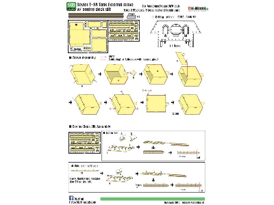 T-34 External Stove And Grill Detail Up Set (For Academy/Dragon 1/35) - zdjęcie 10