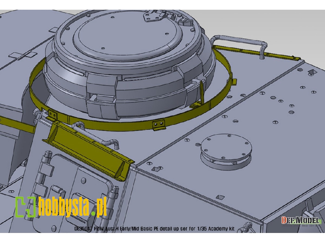 Pz.Iv Ausf.H Early/Mid Basic Pe Set (For Academy, Etc 1/35) - zdjęcie 1 Pz.Iv Ausf.H Early/Mid Basic Pe Set (For Academy, Etc 1/35) - zdjęcie 1