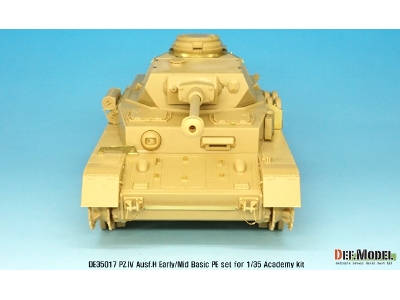 Pz.Iv Ausf.H Early/Mid Basic Pe Set (For Academy, Etc 1/35) - zdjęcie 7