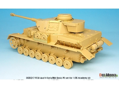 Pz.Iv Ausf.H Early/Mid Basic Pe Set (For Academy, Etc 1/35) - zdjęcie 8