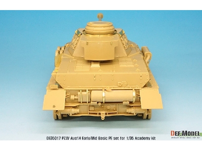 Pz.Iv Ausf.H Early/Mid Basic Pe Set (For Academy, Etc 1/35) - zdjęcie 9