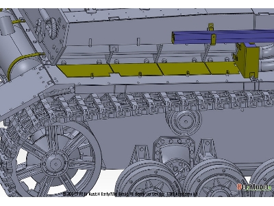 Pz.Iv Ausf.H Early/Mid Basic Pe Set (For Academy, Etc 1/35) - zdjęcie 11