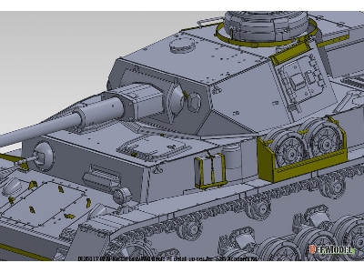 Pz.Iv Ausf.H Early/Mid Basic Pe Set (For Academy, Etc 1/35) - zdjęcie 12