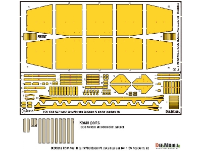 Pz.Iv Ausf.H Early/Mid Side Schurzen Pe Set (For Academy, Etc 1/35) - zdjęcie 2